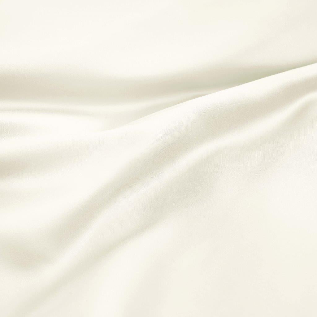 Modal From Beechwood 300 Thread Count Solid Deep Pocket Bed Sheet Set - Ivory