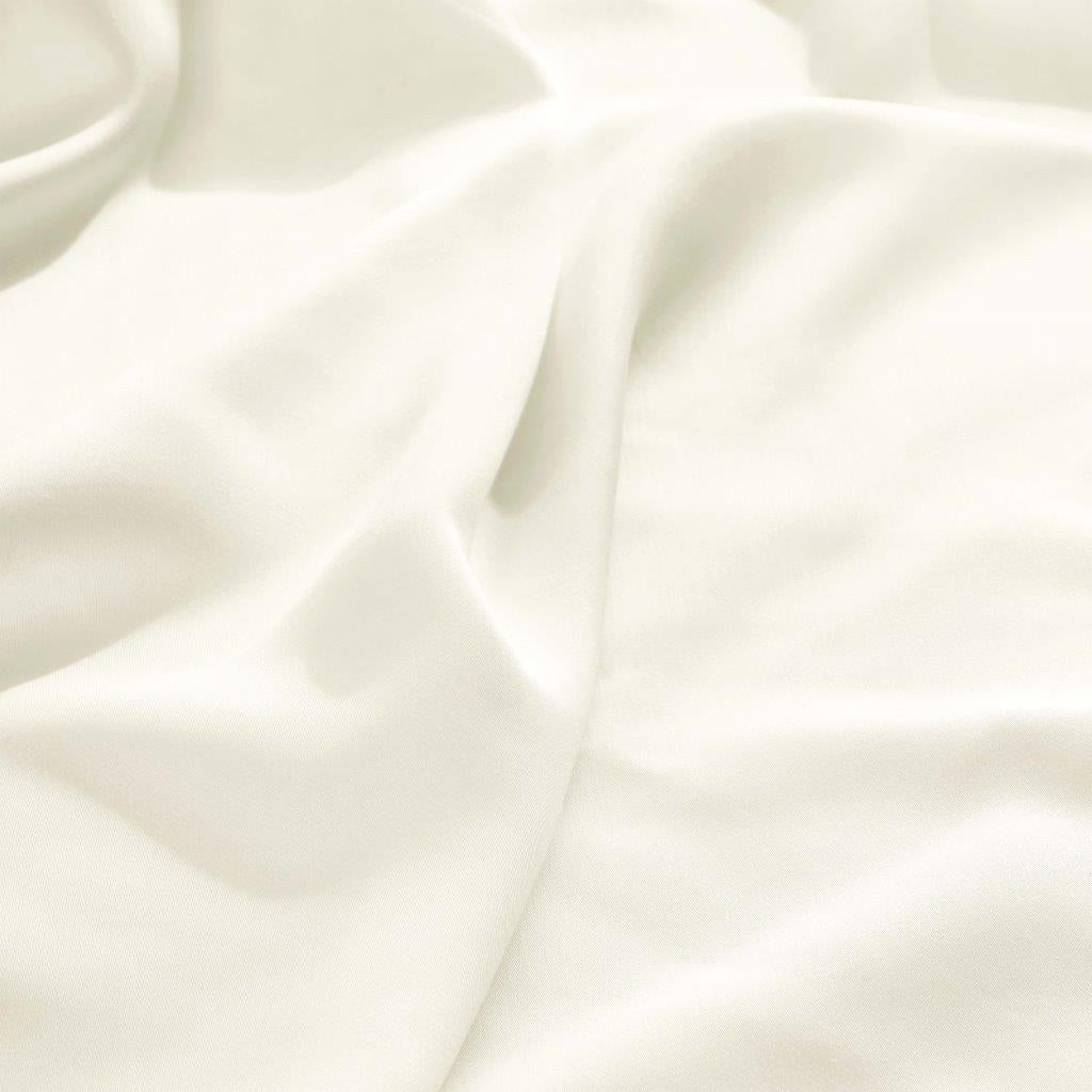 Modal From Beechwood 300 Thread Count Solid Deep Pocket Bed Sheet Set - Ivory