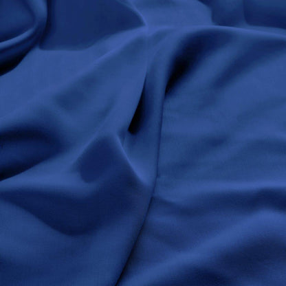 Modal From Beechwood 300 Thread Count Solid Deep Pocket Bed Sheet Set - Navy Blue