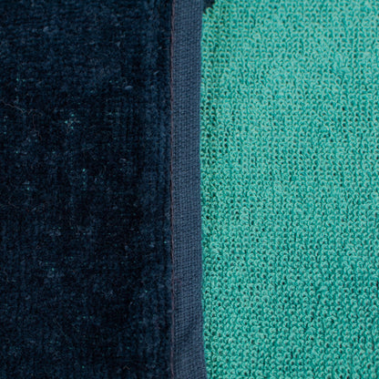 Superior Mystic Dolphin Cotton Oversized Beach Towel Set - Teal