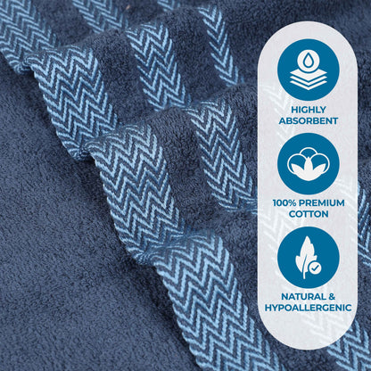 Hays Cotton Medium Weight 9 Piece Assorted Bathroom Towel Set