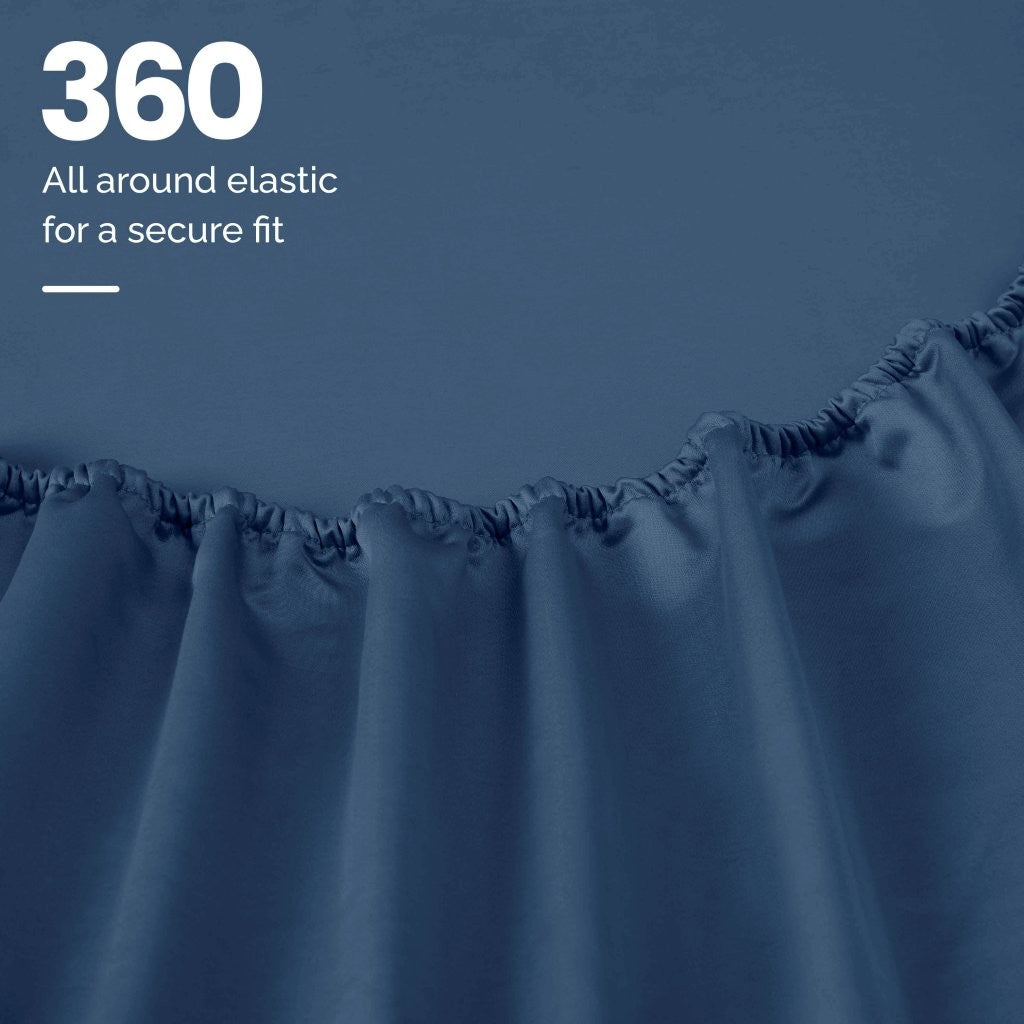 Egyptian Cotton 1200 Thread Count Eco-Friendly Solid Sheet Set