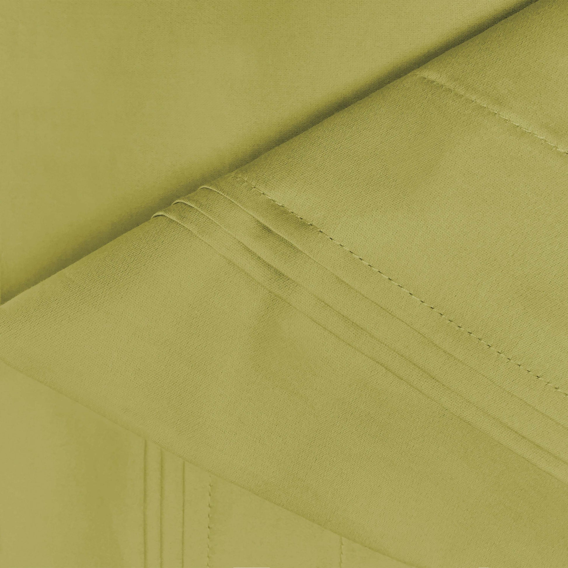 Premium 650 Thread Count Egyptian Cotton Solid Pillowcase Set - OliveGreen