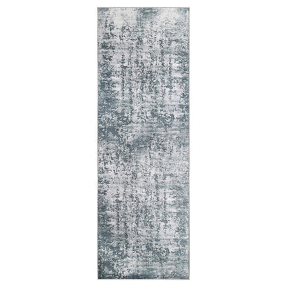 Modern Abstract Power-Loomed Indoor Area Rug - CoolGray