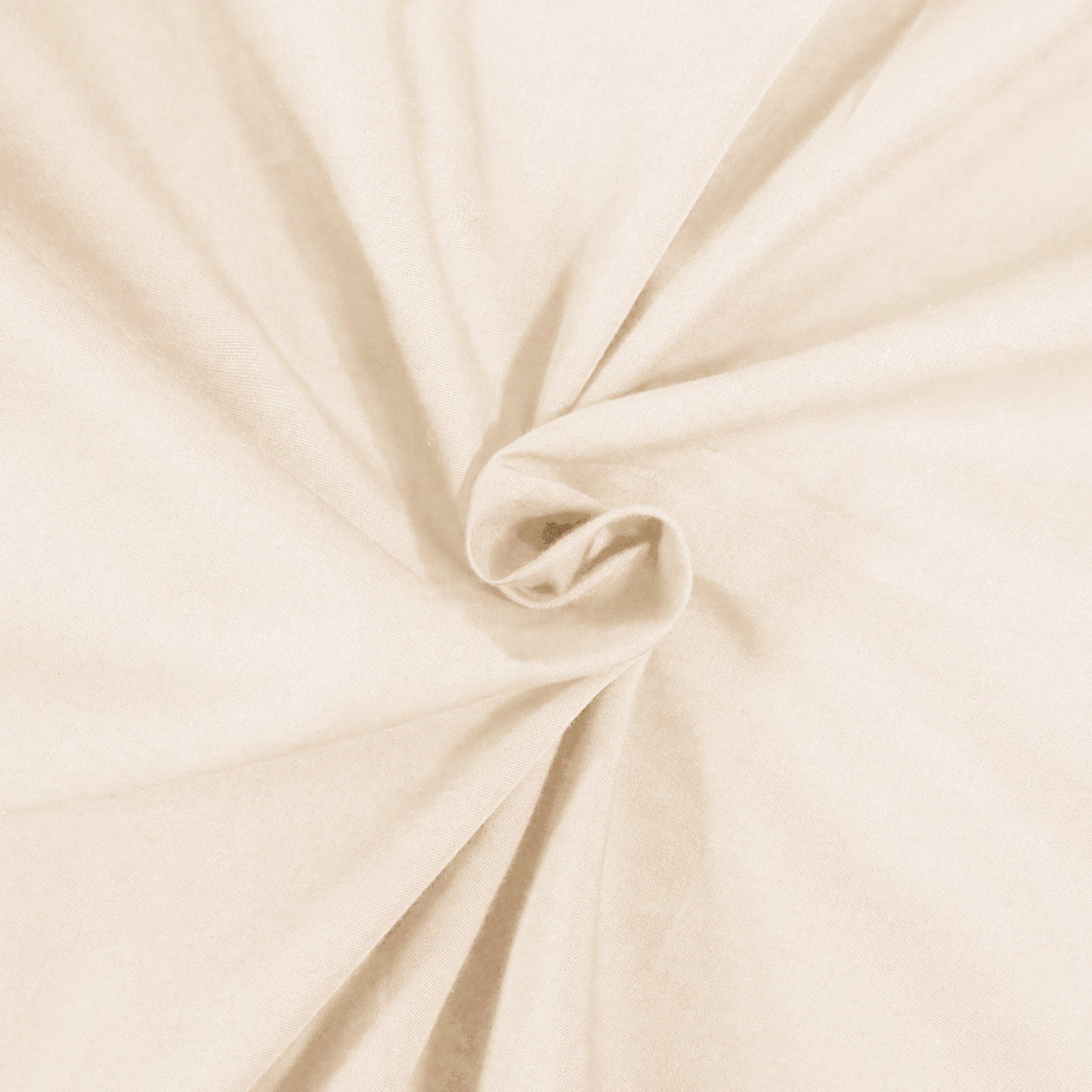 Solid Cotton Percale 2-Piece Pillowcase Set - Ivory