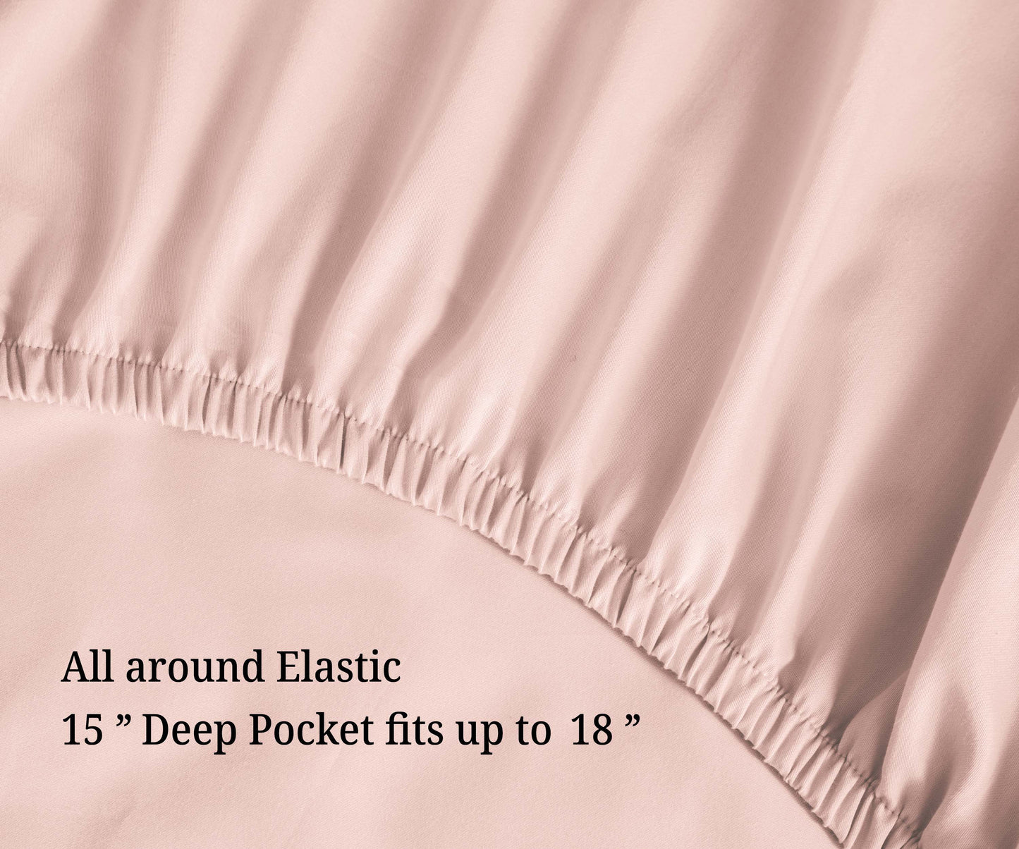 Egyptian Cotton 700 Thread Count Eco Friendly Solid Sheet Set - Pink