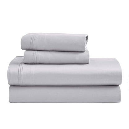 Egyptian Cotton 1500 Thread Count Eco Friendly Solid Sheet Set - Platinum