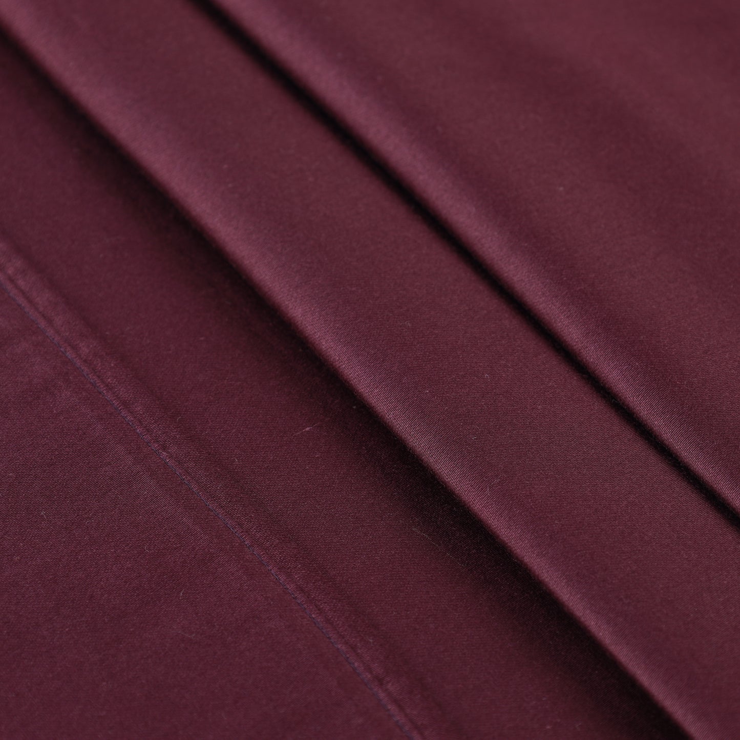 Egyptian Cotton 300 Thread Count Solid Deep Pocket Sheet Set - Plum