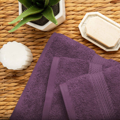 Madison Egyptian Cotton Pile Plush Heavyweight 6 Piece Towel Set