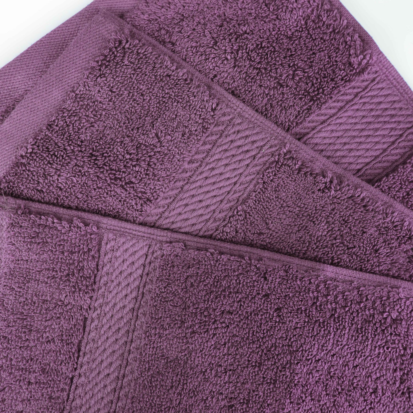 Madison Egyptian Cotton Pile Plush Heavyweight 6 Piece Towel Set