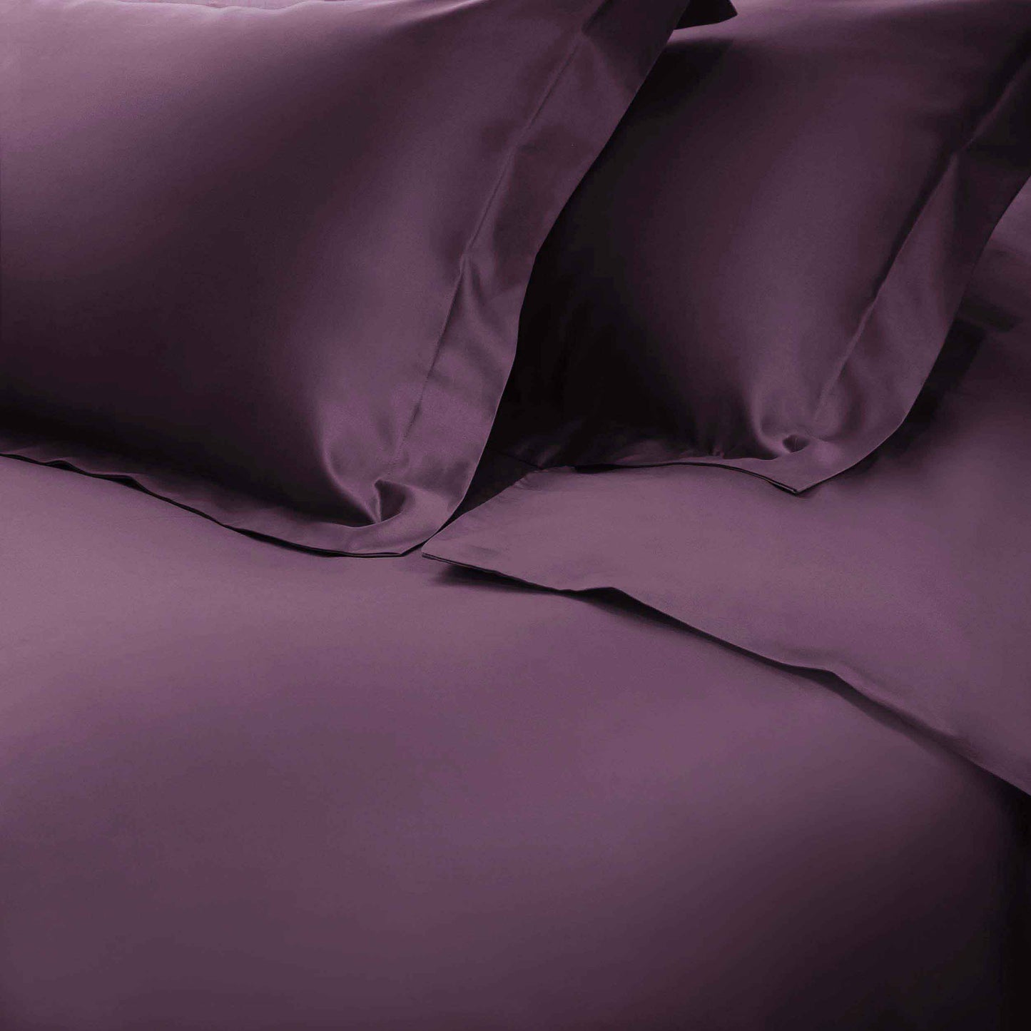 Egyptian Cotton 650 Thread Count Solid Duvet Cover Set