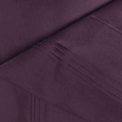 Premium 650 Thread Count Egyptian Cotton Solid Pillowcase Set