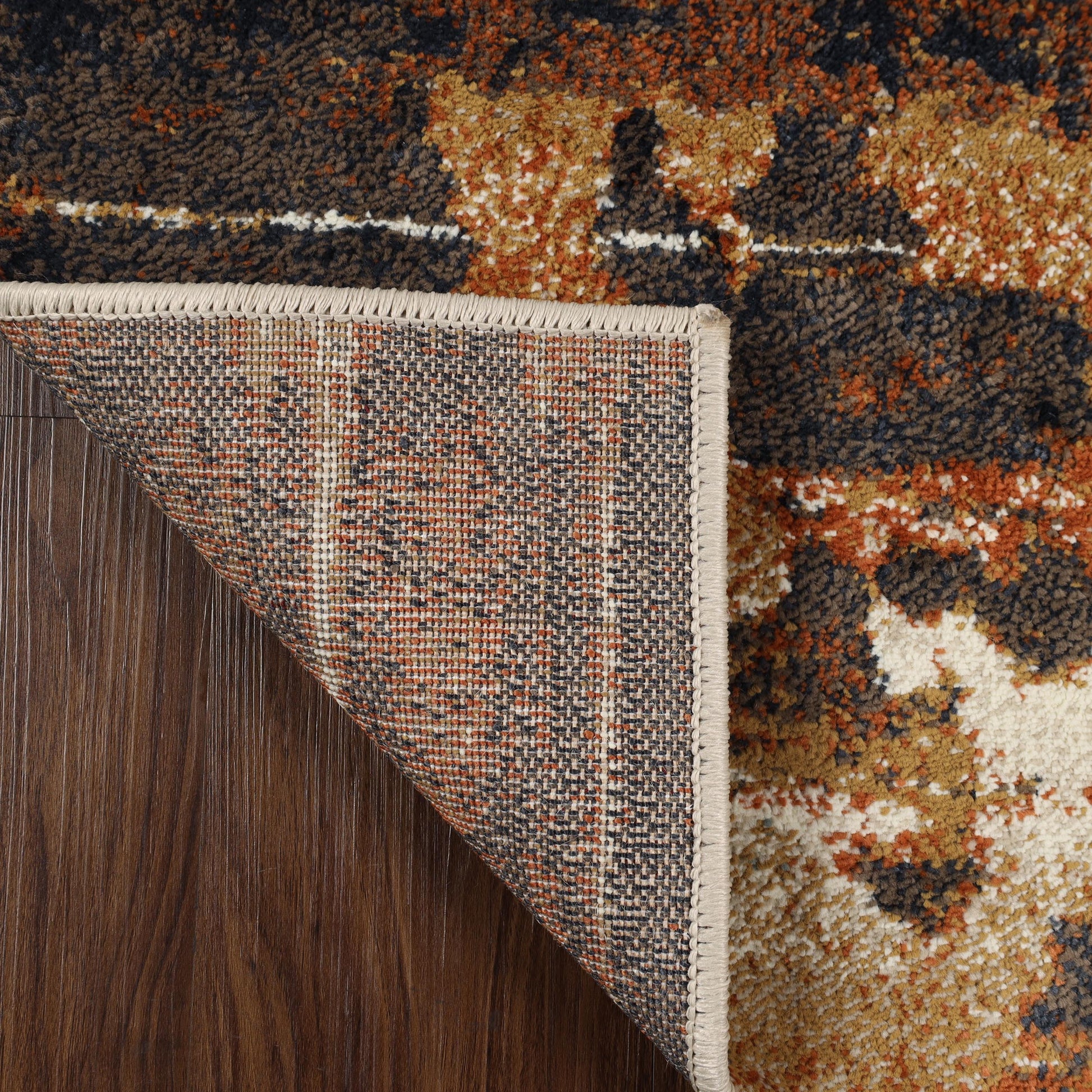 Damara Splatter Abstract Indoor Area Rug or Runner Rug