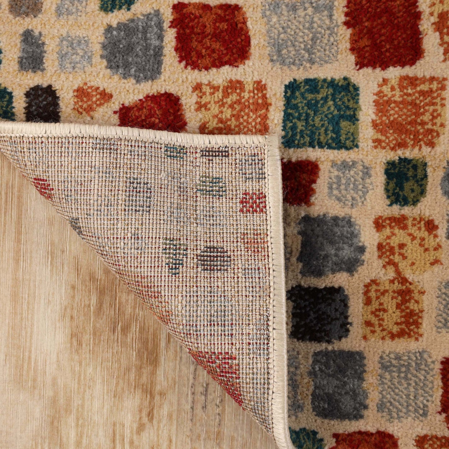 Dexter Abstract Cobblestone Indoor Area Rug or Runner