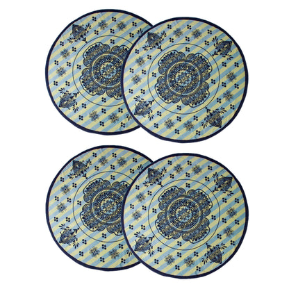 60" Round Cotton 4 Piece Beach Towel Set