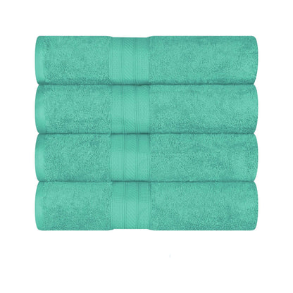 Cotton Heavyweight Luxury 4 Piece Bath Towel Set - Rivulet
