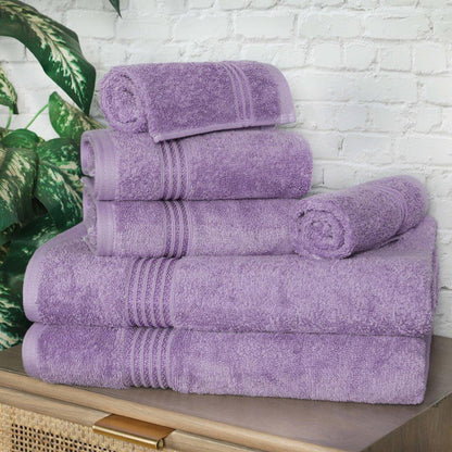 Egyptian Cotton Highly Absorbent Solid Ultra Soft Towel Set Collection