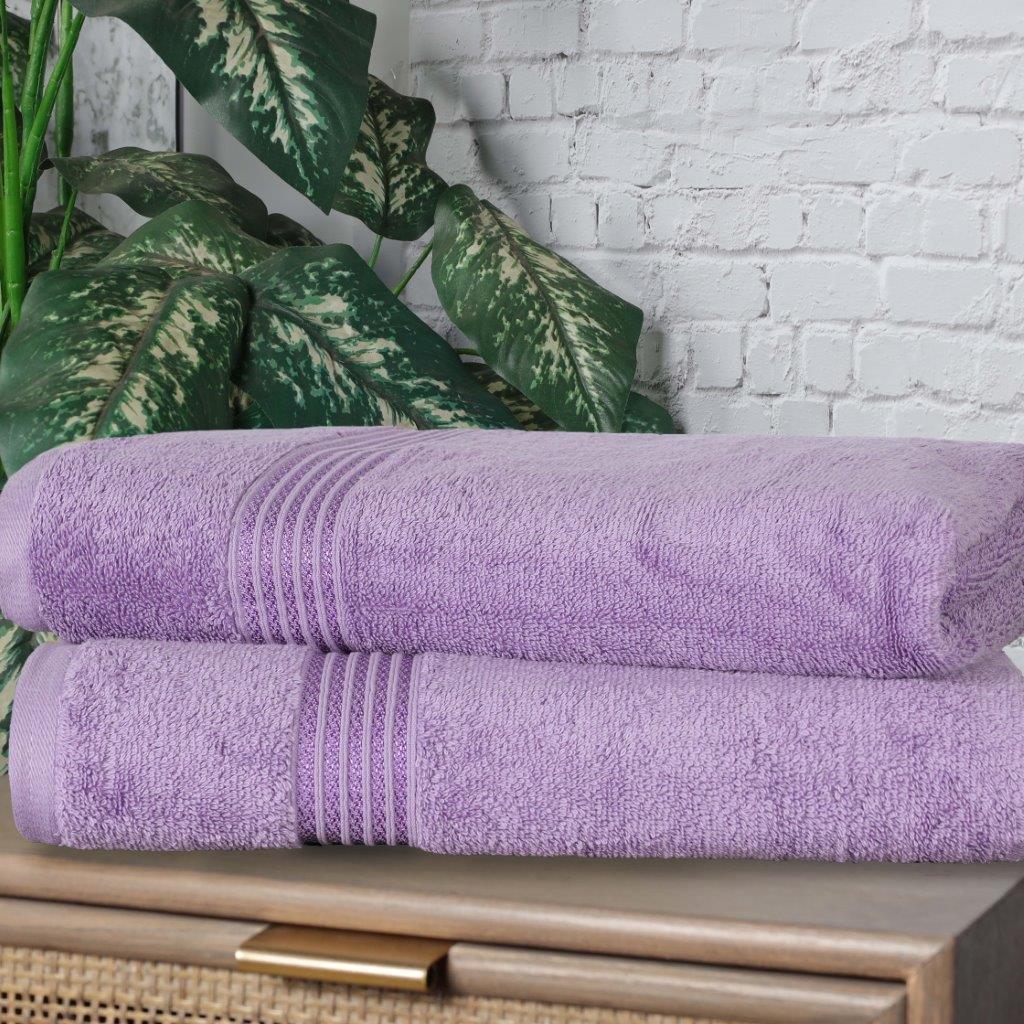 Egyptian Cotton Highly Absorbent Solid Ultra Soft Towel Set Collection