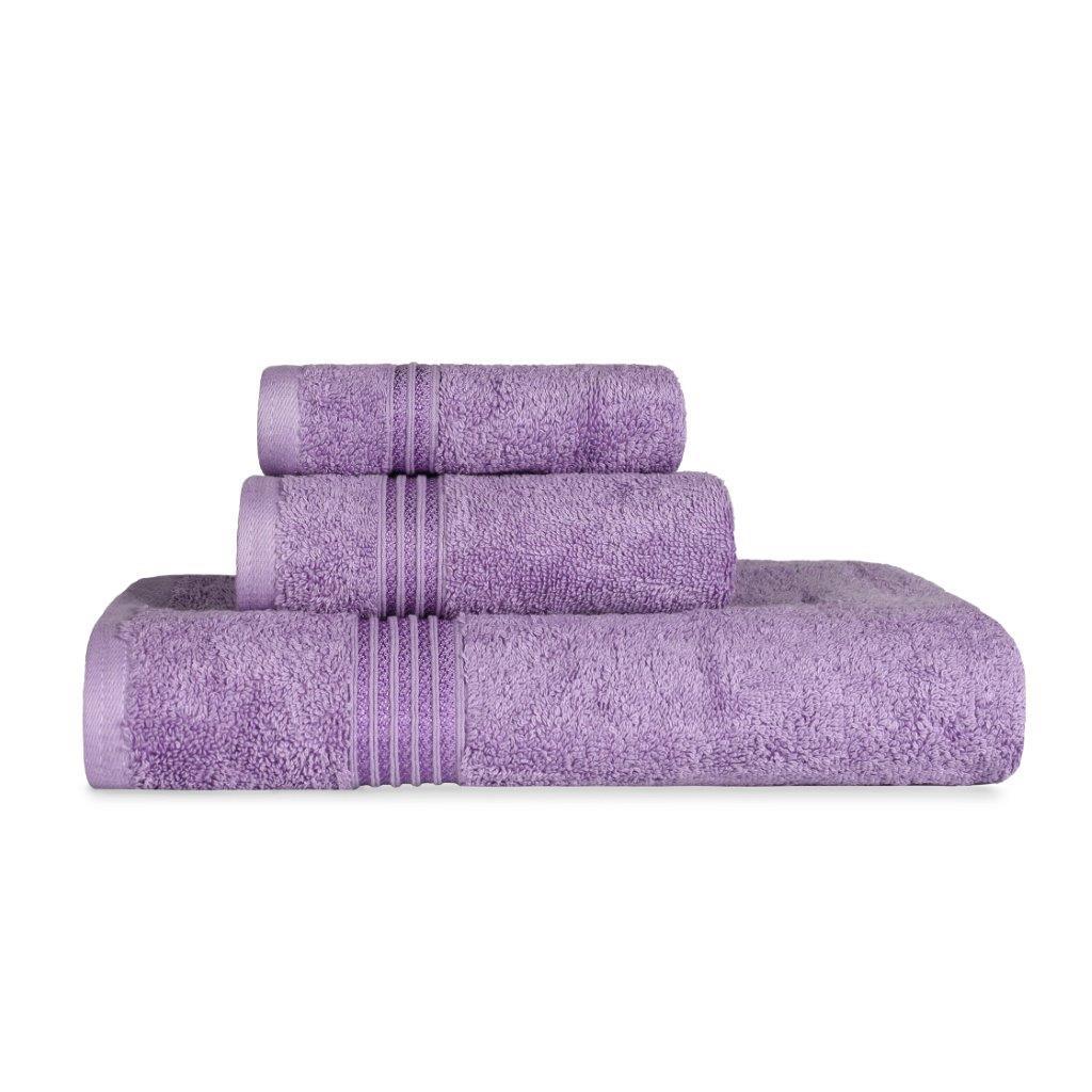 Egyptian Cotton Highly Absorbent Solid Ultra Soft Towel Set Collection