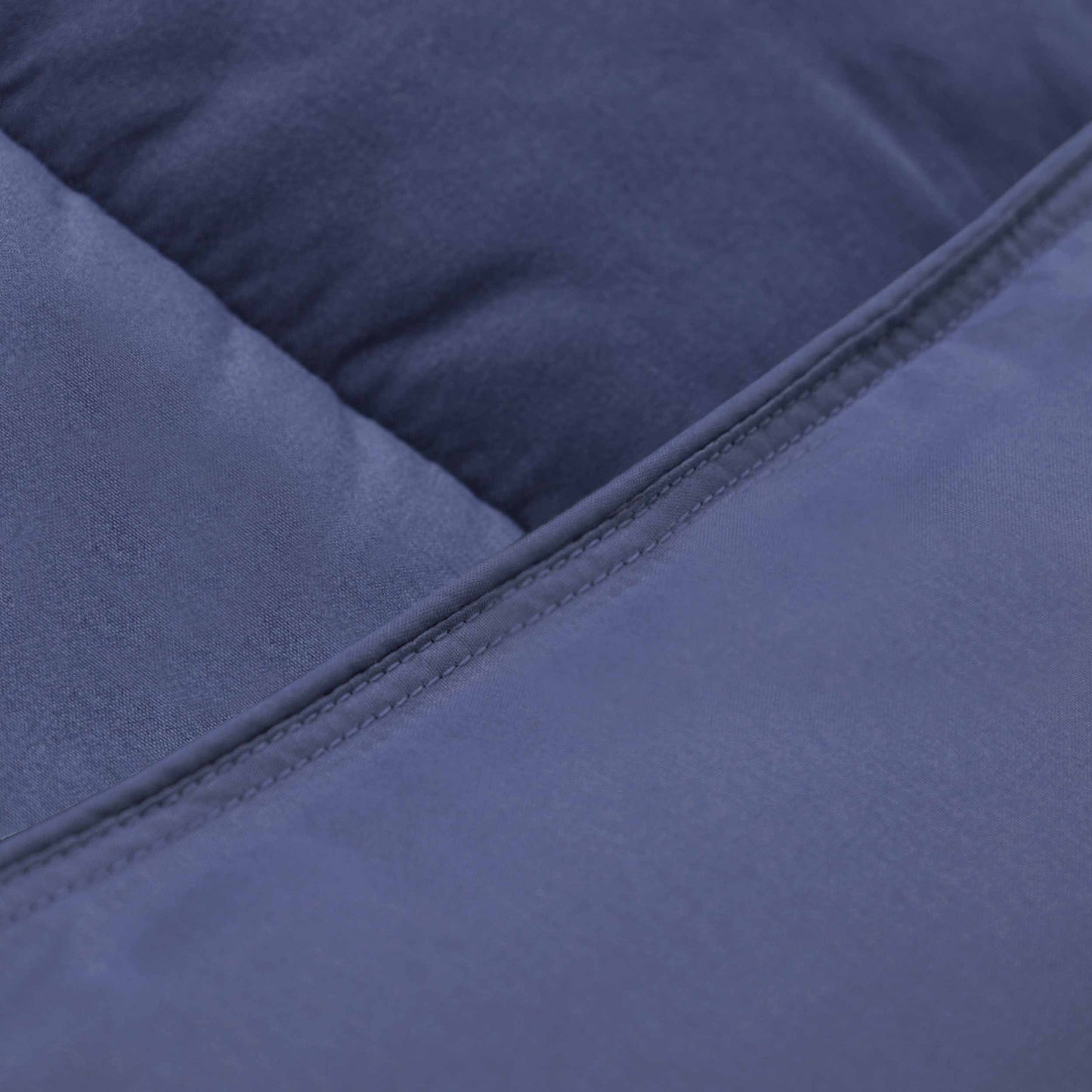 Brushed Microfiber Reversible Down Alternative Comforter - Navy Blue