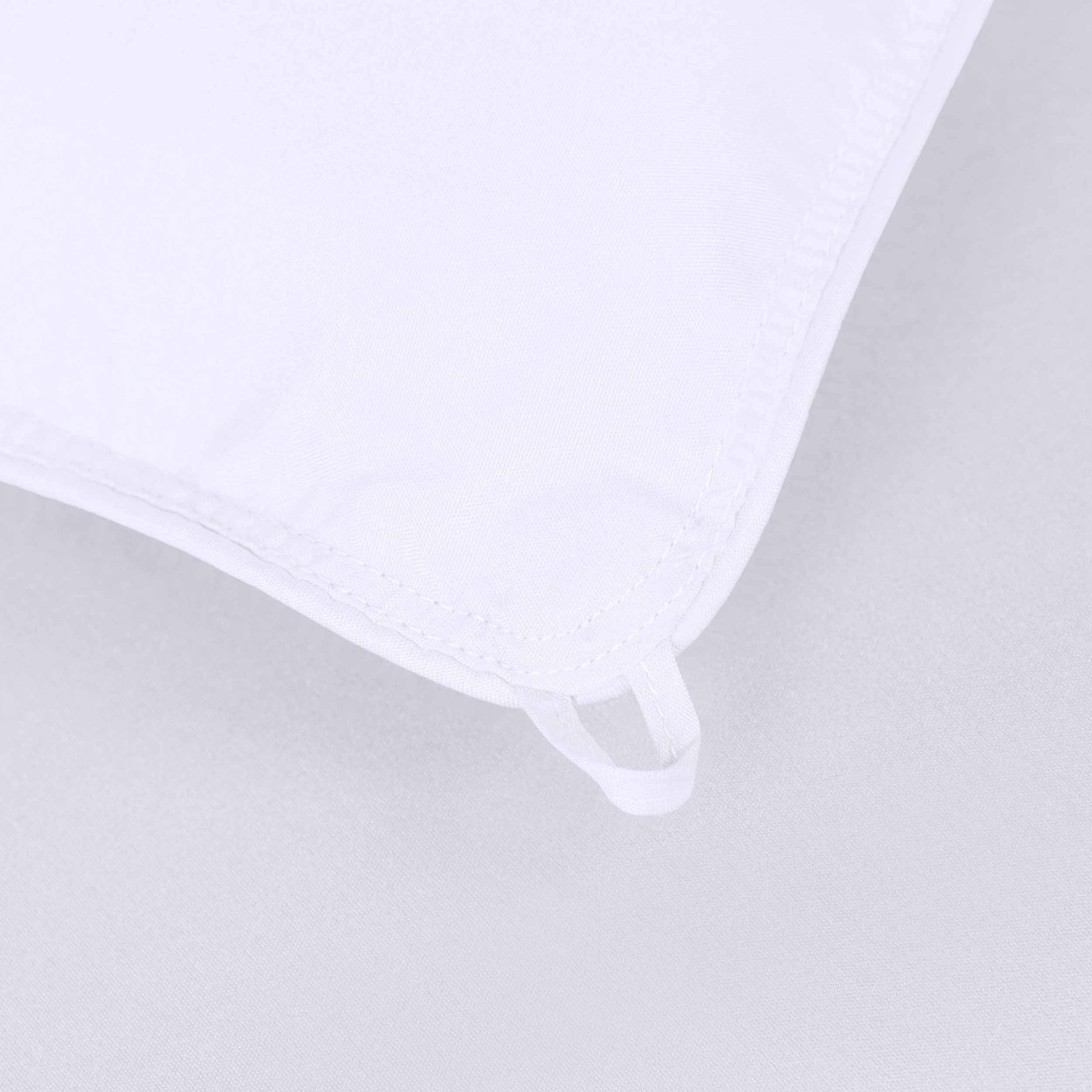 Brushed Microfiber Reversible Down Alternative Comforter - White