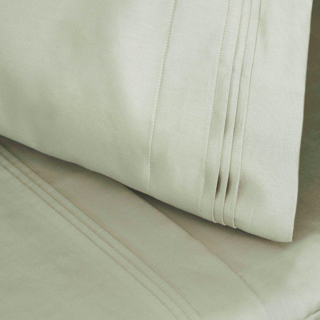 Egyptian Cotton 1500 Thread Count Eco Friendly Solid Sheet Set - Sage
