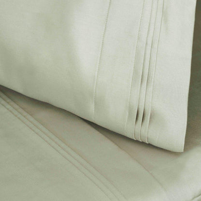 Egyptian Cotton 1500 Thread Count Eco Friendly Solid Sheet Set - Sage