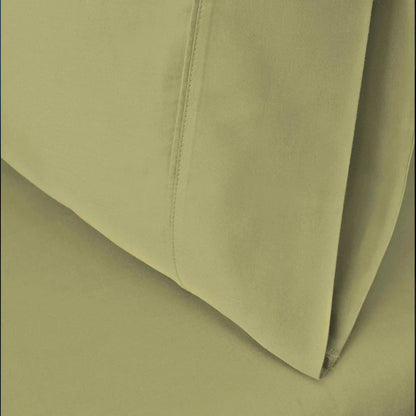 Egyptian Cotton 530 Thread Count Solid Pillowcases Set of 2 - Sage