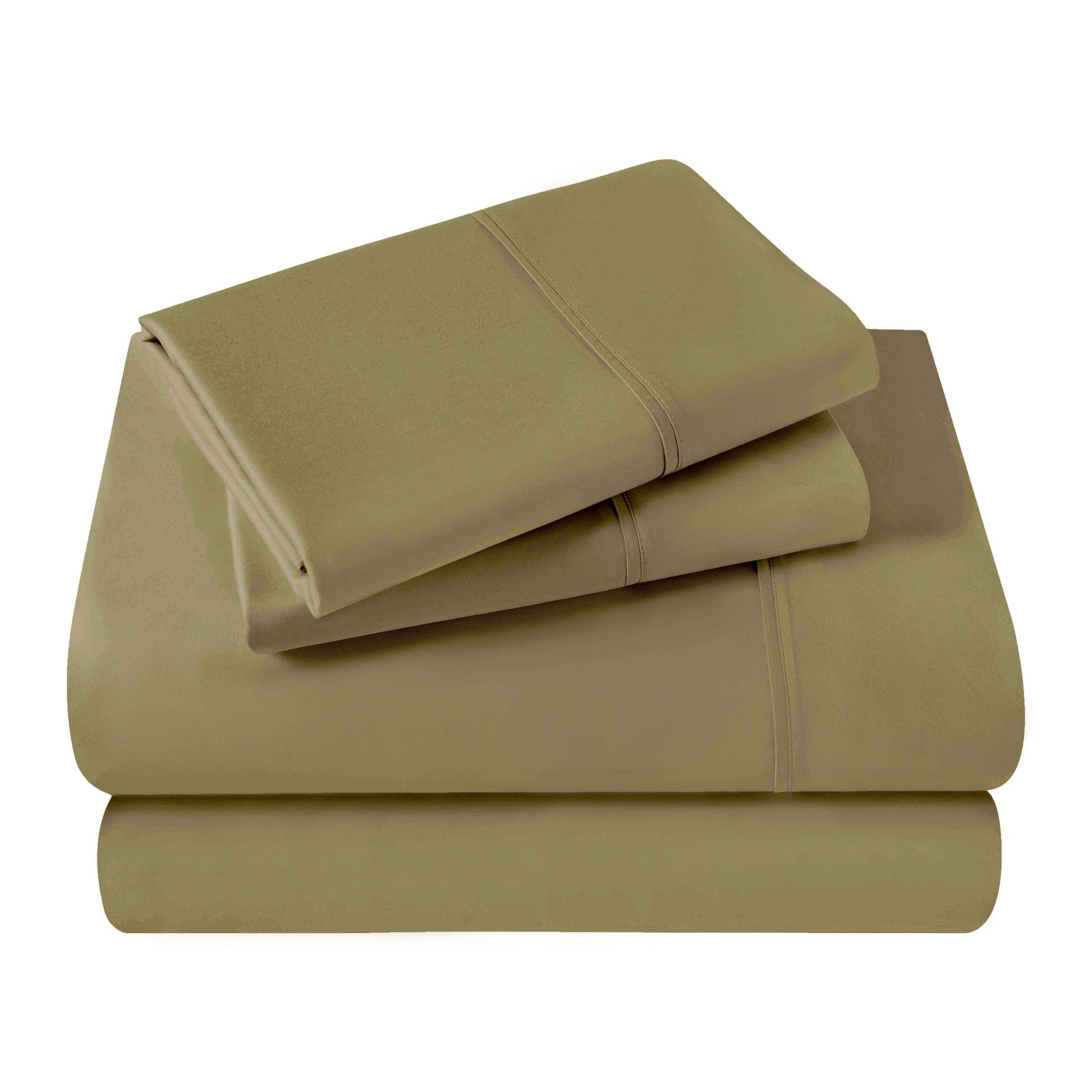 400 Thread Count Egyptian Cotton Solid Deep Pocket Sheet Set - Sage