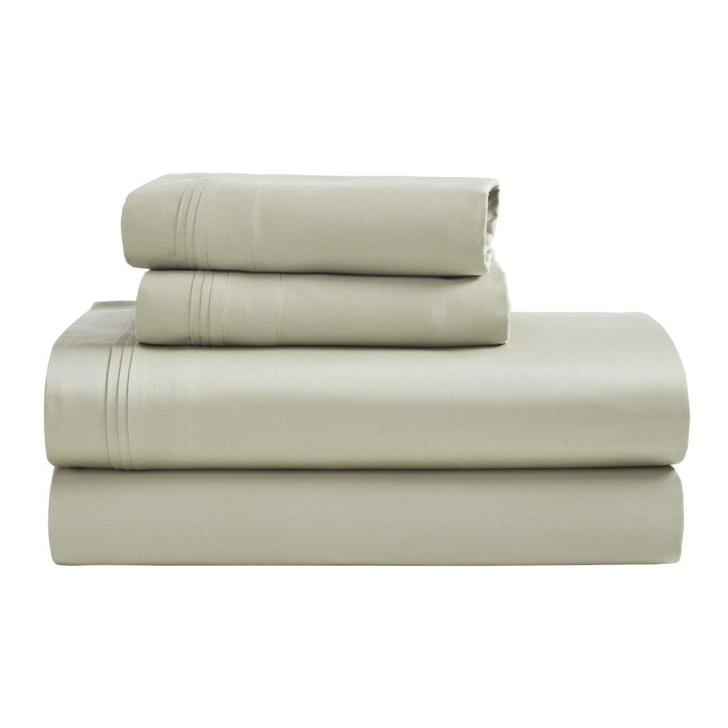 Egyptian Cotton 1500 Thread Count Eco Friendly Solid Sheet Set - Sage