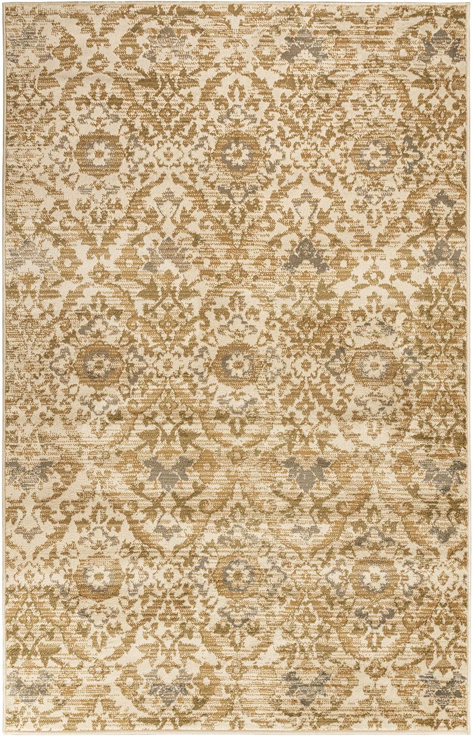 Tamara Modern Farmhouse Floral Damask Indoor Area Rug - Sage