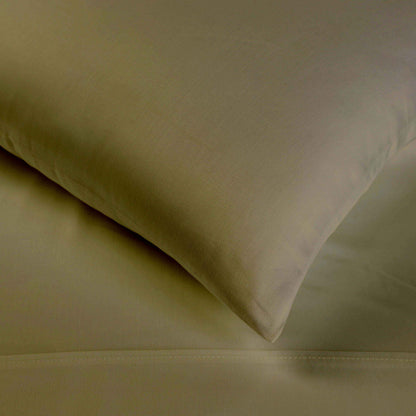 400 Thread Count Egyptian Cotton Solid Deep Pocket Sheet Set - Sage