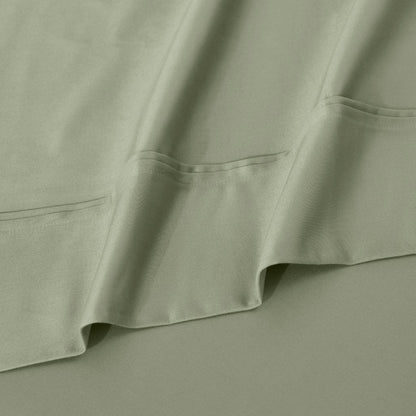 Egyptian Cotton 1200 Thread Count Eco-Friendly Solid Sheet Set