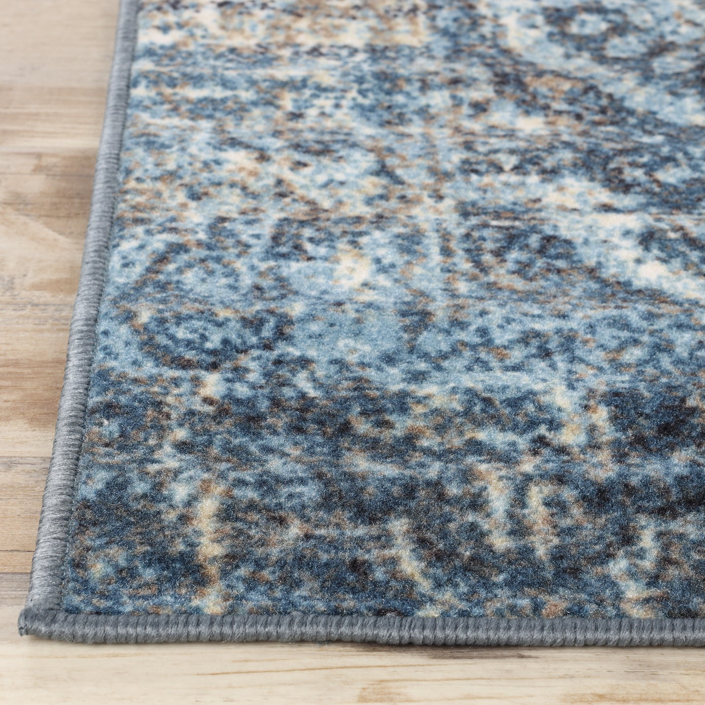 Salford Modern Medallion Non-Slip Indoor Area Rug or Runner