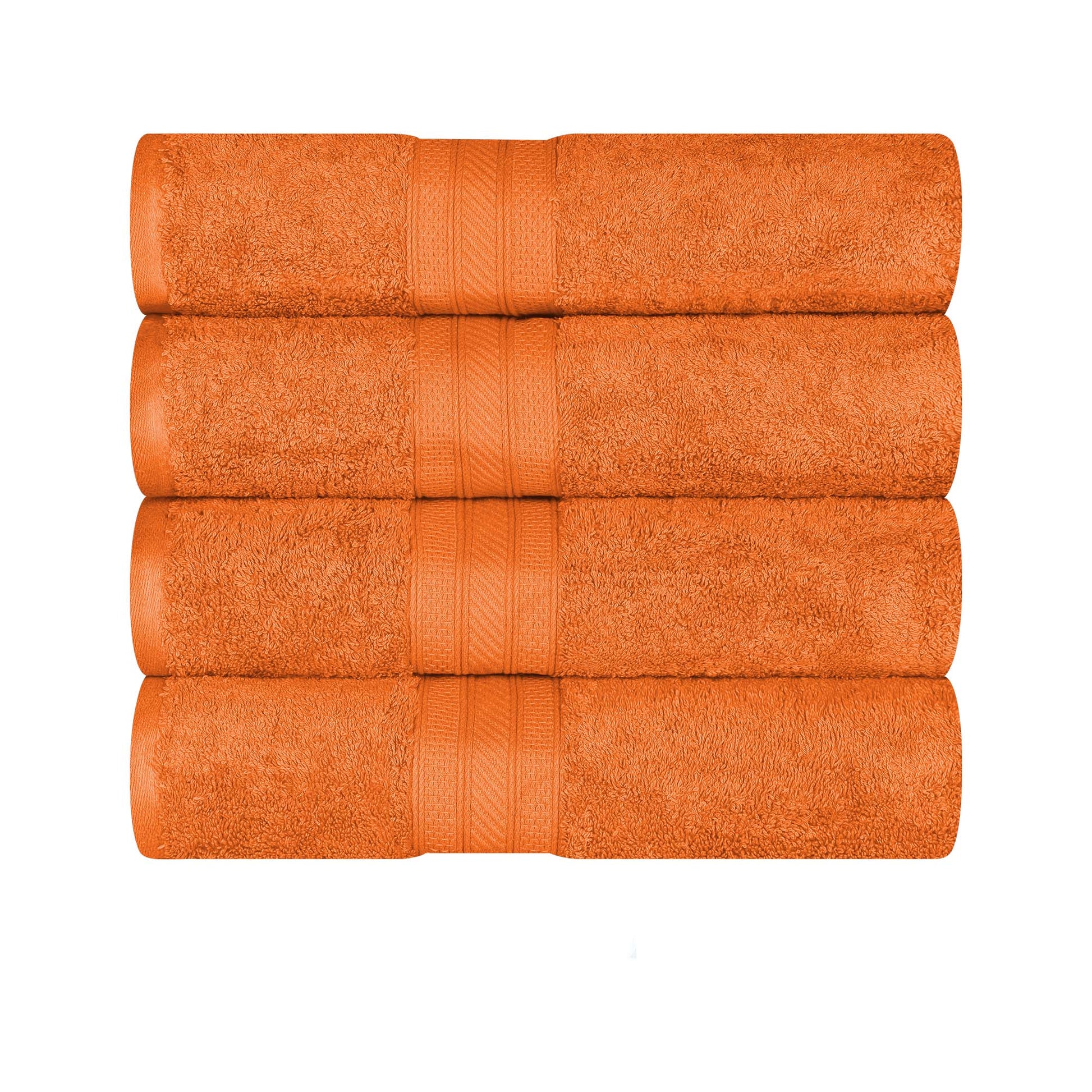Cotton Heavyweight Luxury 4 Piece Bath Towel Set - Sandstone