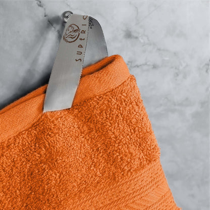 Cotton Heavyweight Absorbent Plush 6 Piece Towel Set - Sandstone