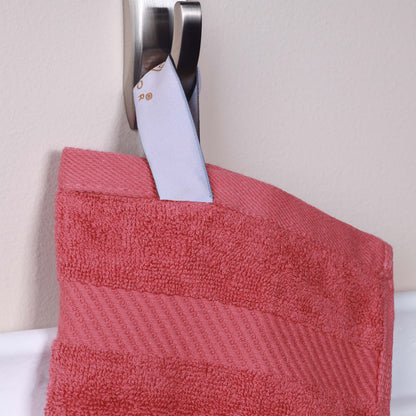 Kendell Egyptian Cotton Solid Medium Weight Bath Towel Set of 2