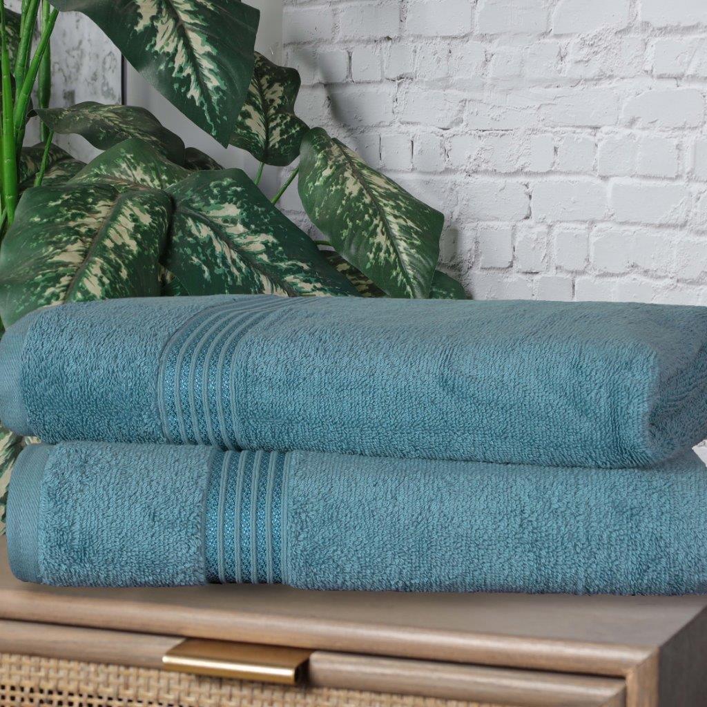 Egyptian Cotton Highly Absorbent Solid Ultra Soft Towel Set Collection