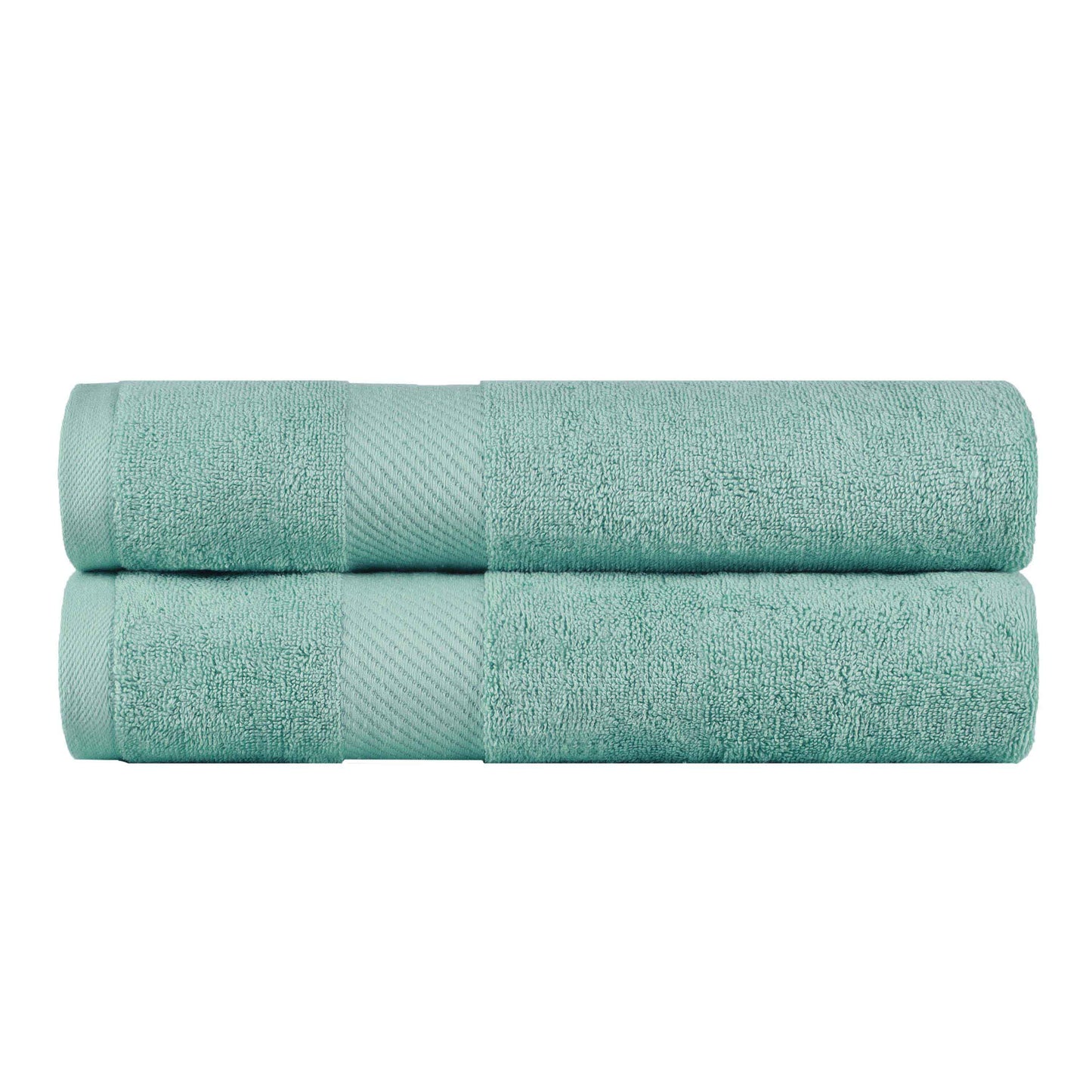 Kendell Egyptian Cotton Solid Medium Weight Bath Towel Set of 2