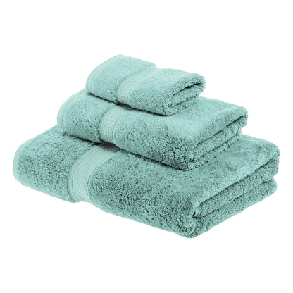 Madison Egyptian Cotton Pile Plush Heavyweight 3 Piece Towel Set