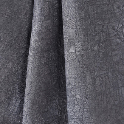 Blackout Senna Solid Textured Grommet Curtain Panels - Midnight Blue