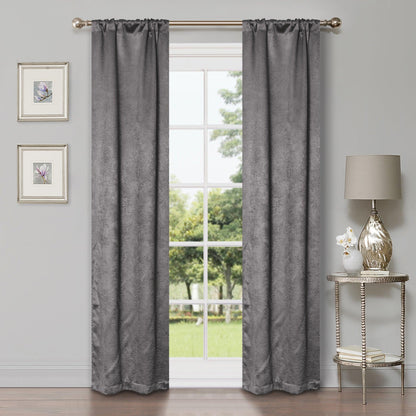 Waverly Thermal Blackout Grommet Curtain Panel Set 26"