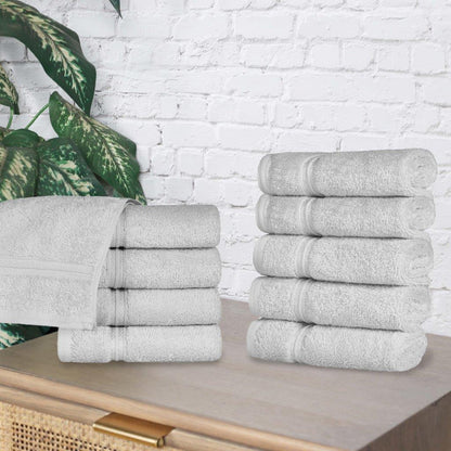 Egyptian Cotton Highly Absorbent Solid Ultra Soft Towel Set Collection