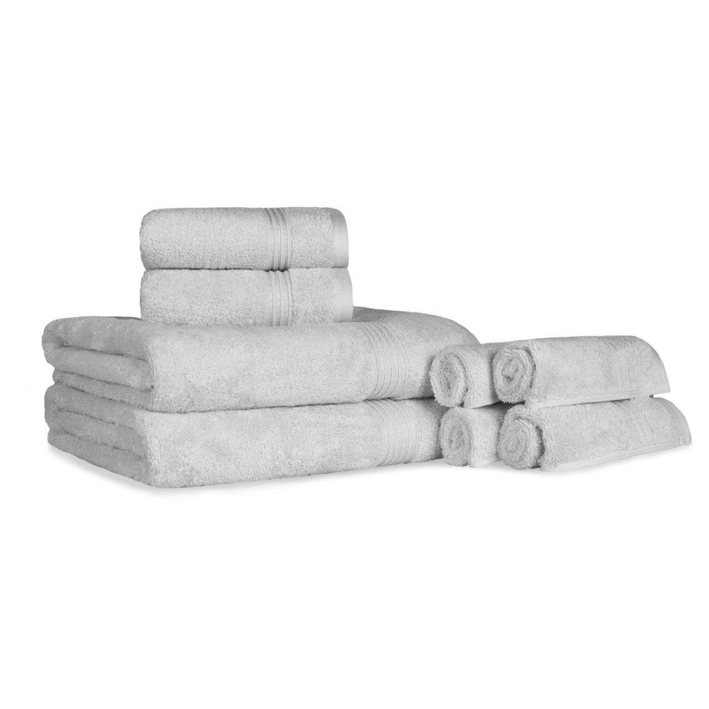 Egyptian Cotton Highly Absorbent Solid Ultra Soft Towel Set Collection