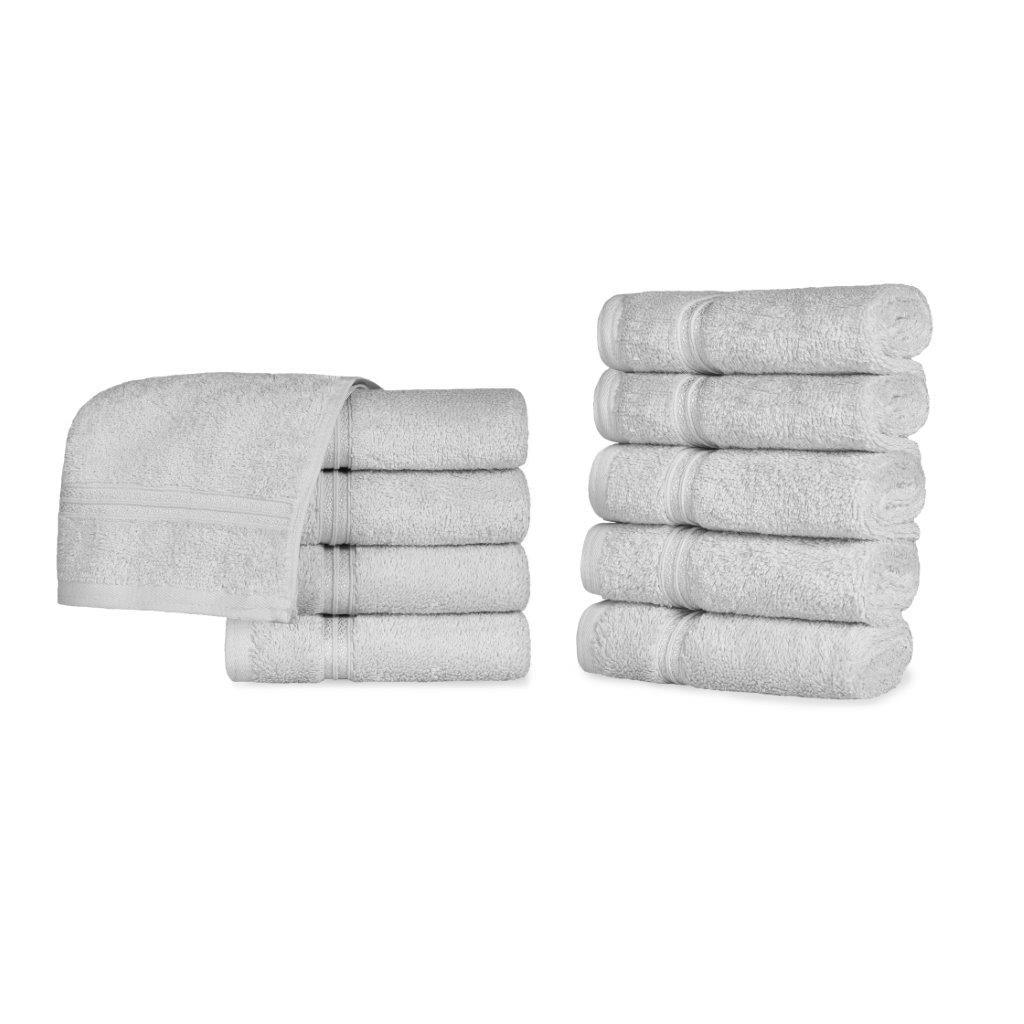 Egyptian Cotton Highly Absorbent Solid Ultra Soft Towel Set Collection