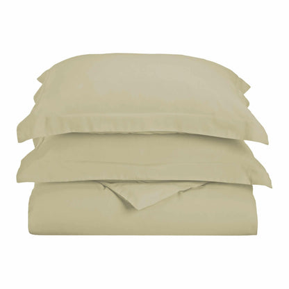  Superior Solid Microfiber Wrinkle Resistant Duvet Cover Set -  Sage