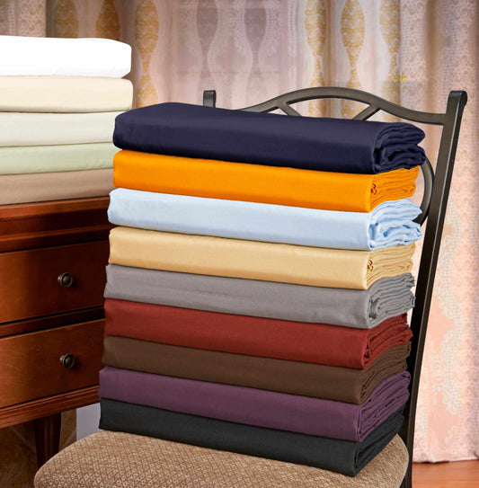  Superior Solid Microfiber Wrinkle Resistant Duvet Cover Set - Navy Blue