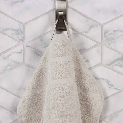 Napa Zero Twist Cotton Solid Waffle Honeycomb 9 Piece Towel Set