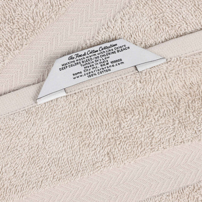 Eco-Friendly Cotton Absorbent Assorted 12 Piece Towel Set