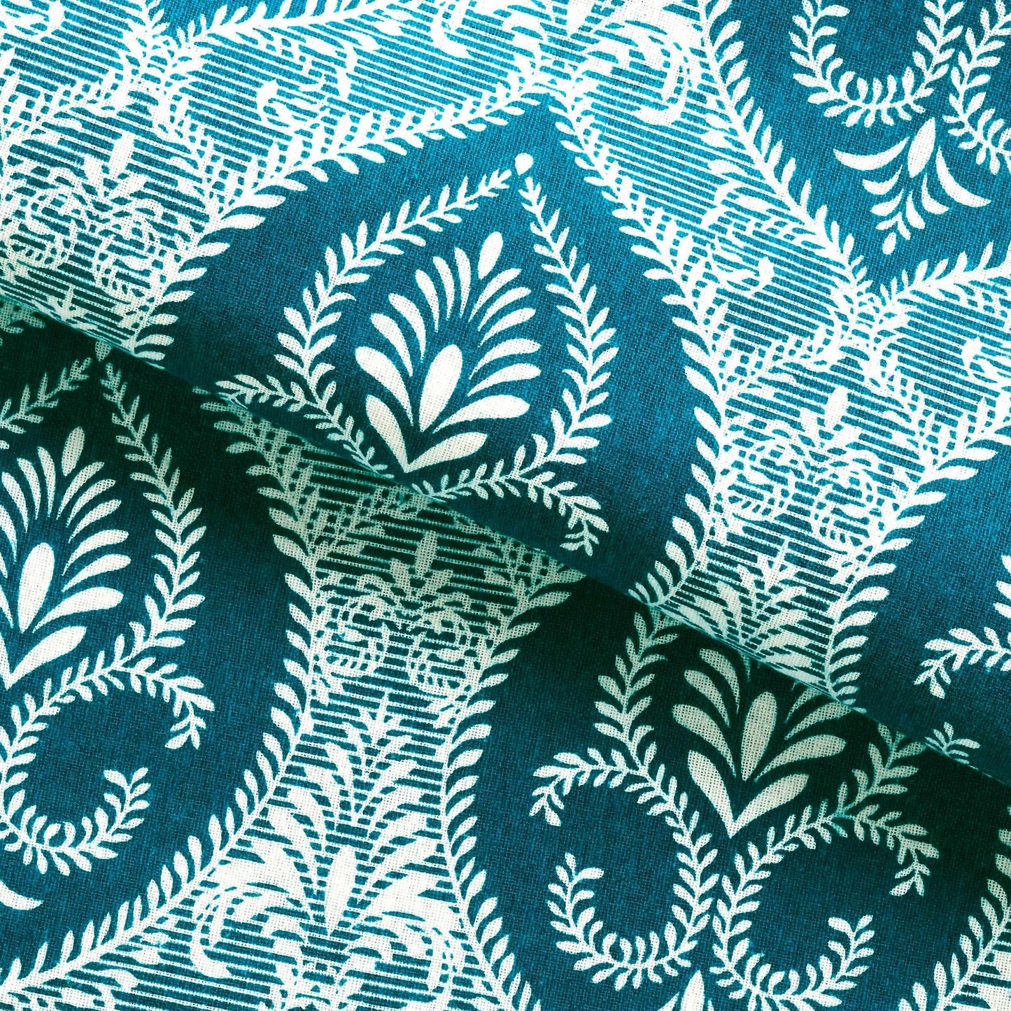  Superior Fleur-de-Lis Deep Pocket Cotton Flannel Sheet Set - Teal